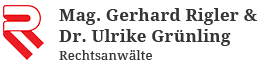 Rechtsanwälte Mag. Gerhard Rigler & Dr. Ulrike Grünling Logo