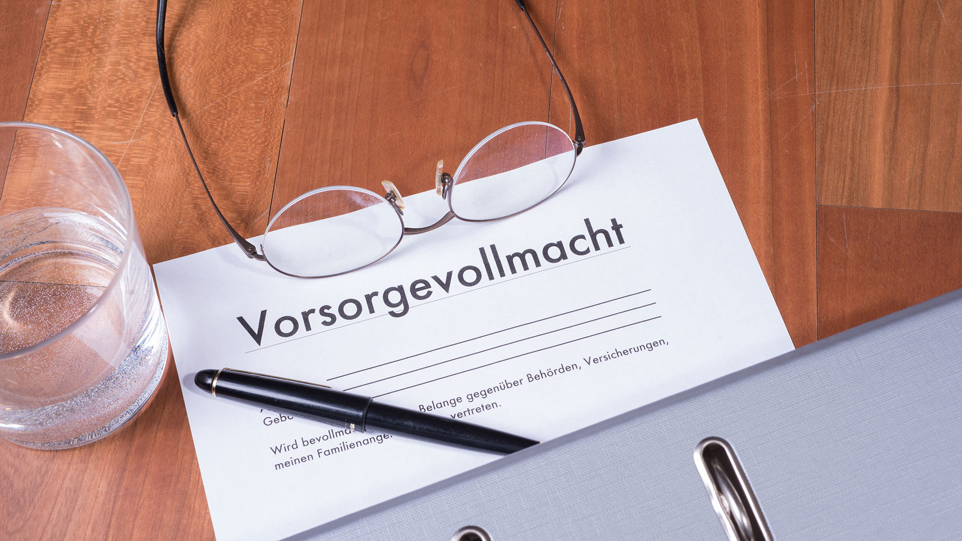 Vorsorgevollmachten, Patientenverfügungen, Erwachsenenvertretungen